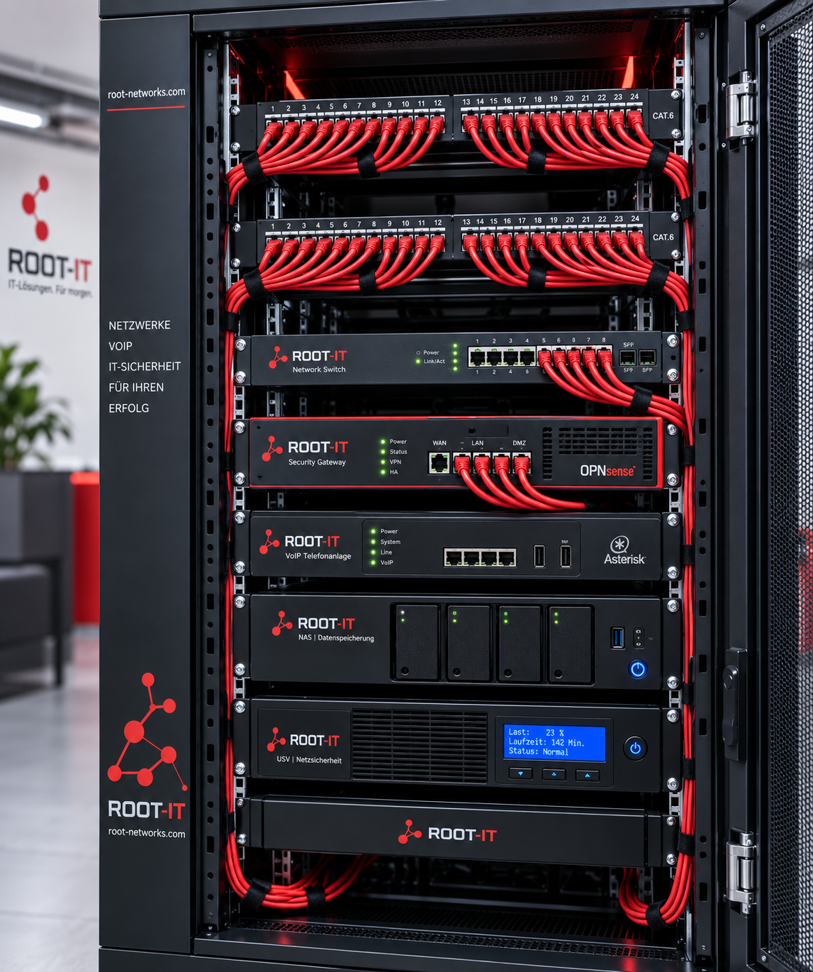 Professionelle ROOT-IT Netzwerkinfrastruktur